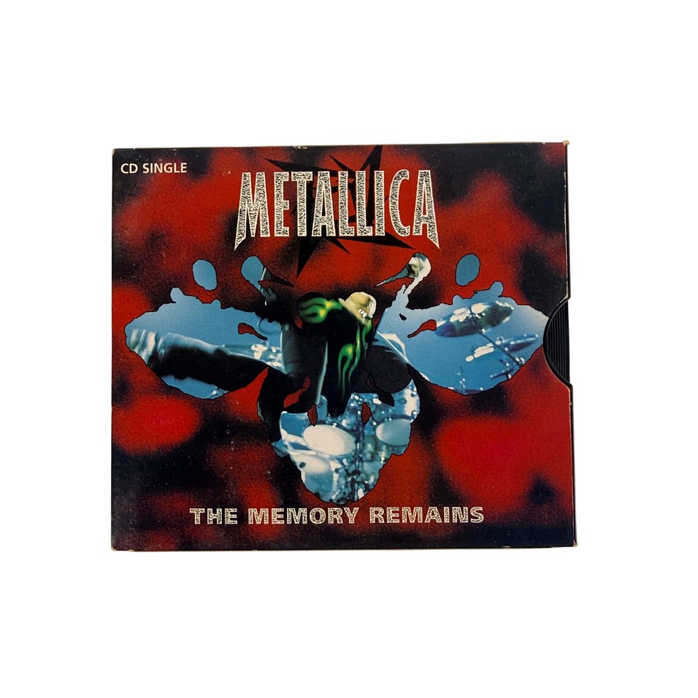 Metallica CD Singles Lot The Unforgiven II Memory Remains 1997 1998 Elektra - Picture 2 of 7